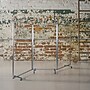 Flash Furniture Mobile Partition with Lockable Casters, 72"H x 36"W, Clear Acrylic (BRPTT013AC90183)~#|#~sp155706985_sc7