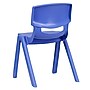 Flash Furniture Whitney Plastic Student Stackable Chair, Blue, 2/Pack (2YUYCX004BLUE)~#|#~sp155707075_sc7