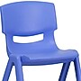 Flash Furniture Whitney Plastic Student Stackable Chair, Blue, 2/Pack (2YUYCX004BLUE)~#|#~sp155707076_sc7