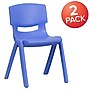Flash Furniture Whitney Plastic Student Stackable Chair, Blue, 2/Pack (2YUYCX004BLUE)~#|#~sp155707137_sc7