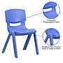 Flash Furniture Whitney Plastic Student Stackable Chair, Blue, 2/Pack (2YUYCX004BLUE)~#|#~sp155707140_sc7
