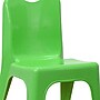 Flash Furniture Plastic School Chair with Carrying Handle and 11'' Seat Height, Green, 2-Pieces (2YUYCX011GREEN)~#|#~sp155708285_sc7