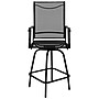 Flash Furniture Valerie All-Weather Textilene Swivel Patio Stools, Black, 2/Pack (2ETSWVLPTO30BK)~#|#~sp155708385_sc7