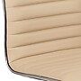 Flash Furniture Alan Armless Vinyl Swivel Low Back Task Office Chair, Tan/Chrome (DS512BTAN)~#|#~sp155711165_sc7