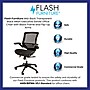Flash Furniture Warfield Ergonomic Mesh Swivel Executive Chair, Black with Black Frame (BL8801XBK)~#|#~sp155711360_sc7