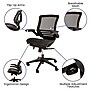 Flash Furniture Warfield Ergonomic Mesh Swivel Executive Chair, Black with Black Frame (BL8801XBK)~#|#~sp155711468_sc7