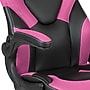 Flash Furniture X10 LeatherSoft Ergonomic Swivel Gaming Chair, Pink/Black (CH00095PK)~#|#~sp155712539_sc7