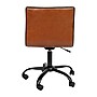Flash Furniture Alan Armless Vinyl Swivel Low Back Task Office Chair, Brown/Black (DS512BBRBK)~#|#~sp155712636_sc7