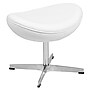 Flash Furniture Faux Leather Ottoman, White (ZBWINGWHOTTLEA)~#|#~sp155712997_sc7