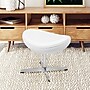 Flash Furniture Faux Leather Ottoman, White (ZBWINGWHOTTLEA)~#|#~sp155712999_sc7