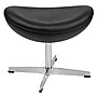 Flash Furniture Faux Leather Ottoman, Black (ZBWINGBKOTTLEA)~#|#~sp155713015_sc7