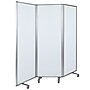 Flash Furniture Mobile Magnetic Whiteboard Partition with Lockable Casters, 72"H x 24"W (BRPTT0013M60183)~#|#~sp155714050_sc7