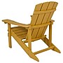 Flash Furniture Charlestown All-Weather Poly Resin Wood Adirondack Chairs, Yellow, 2/Pack (2JJC14501YLW)~#|#~sp155715550_sc7