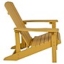 Flash Furniture Charlestown All-Weather Poly Resin Wood Adirondack Chairs, Yellow, 2/Pack (2JJC14501YLW)~#|#~sp155715551_sc7