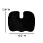 Flash Furniture Ergonomic Memory Foam Seat Cushion, Black (MRSC101BK)~#|#~sp157169604_sc7