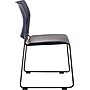 National Public Seating 8700 Series Vinyl Cafetorium Stacking Chair, Black (8710-11-10)~#|#~sp160038391_sc7