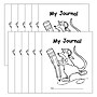 Edupress My Journal, 8.5" x 7", 32 Pages, White, 12/Pack (EP-143-12)~#|#~sp160101762_sc7