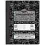 Pacon Composition Notebooks, 9.75" x 7.5", Graph Ruled, 100 Sheets, Black, 6/Bundle (PACMMK37164-6)~#|#~sp160102273_sc7