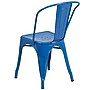 Flash Furniture Colorful Restaurant Chair, Blue, 4 Pack (4CH31230BL)~#|#~sp160200080_sc7