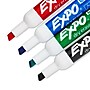 Expo Tank Dry Erase Marker, Chisel Tip, Assorted, 4/Pack (80174)~#|#~sp161387737_sc7