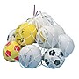 Champion Sports Nylon Ball Carry Bag, White, 6/Bundle (CHSBC10-6)~#|#~sp161457656_sc7