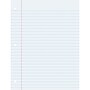 Pacon Wide Ruled Filler Paper, 8" x 10.5", 3-Hole Punched, 150 Sheets/Pack, 6 Packs/Bundle (PACMMK09250-6)~#|#~sp161459977_sc7