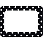 Teacher Created Resources Black Polka Dots Name Tags, 3.5" x 2.5", 36 Per Pack, 6 Packs (TCR5538-6)~#|#~sp161461645_sc7