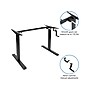 Mount-It! 55"W Manual Adjustable Standing Desk, White/Black (MI-18070)~#|#~sp161464425_sc7