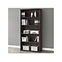 Bush Business Furniture Studio A 73"H 5-Shelf Bookcase with Adjustable Shelves, Storm Gray Laminated Wood (SDB7236SG-Z)~#|#~sp161613384_sc7