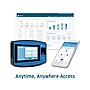 uAttend Biometric Fingerprint Time Clock System, Blue/Black (NX2500)~#|#~sp161757171_sc7