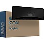 Kimberly-Clark Professional ICON Faceplate for Coreless Two-Roll Horizontal Toilet Paper Dispensers, Black Mosaic (58782)~#|#~sp161844514_sc7