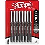Sharpie Rollerball Pen, Needle Point  Precision Pen, Black Ink, 8/Pack (2116307)~#|#~sp162555666_sc7