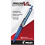 Pilot Precise V5 RT Retractable Rollerball Pens, Extra Fine Point, 0.5mm, Blue Ink, Dozen (26063)~#|#~sp162572619_sc7