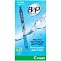 Pilot B2P Bottle 2 Pen Retractable Ballpoint Pens, Medium Point, Blue Ink, Dozen (34801)~#|#~sp162574608_sc7