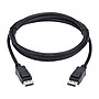 Tripp Lite Display Port to Display Port Cable, Male to Male, Black (P580-006-V4)~#|#~sp162710559_sc7