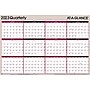 2023 AT-A-GLANCE 24" x 36" Yearly Wet-Erase Wall Calendar, Reversible, Multicolor (A123-23)~#|#~sp162711195_sc7