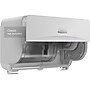 Kimberly-Clark Professional ICON Faceplate for Coreless Two-Roll Horizontal Toilet Paper Dispensers, White Mosaic (58772)~#|#~sp162711256_sc7