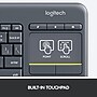 Logitech K400 Plus Wireless Touch Keyboard, Dark Gray (920-007119)~#|#~sp162863818_sc7