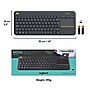 Logitech K400 Plus Wireless Touch Keyboard, Dark Gray (920-007119)~#|#~sp162863820_sc7