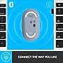 Logitech Pebble M350 Wireless Ambidextrous Optical Mouse, Blue Gray  (910-005773)~#|#~sp162864012_sc7
