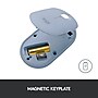 Logitech Pebble M350 Wireless Ambidextrous Optical Mouse, Blue Gray  (910-005773)~#|#~sp162864030_sc7