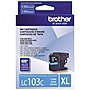 Brother LC103C Cyan High Yield Ink Cartridge   (LC103CS)~#|#~sp163288771_sc7