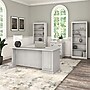 Bush Furniture Saratoga 72"H 5-Shelf Bookcase with Adjustable Shelves, Linen White Oak Laminate (W1645C-03)~#|#~sp163409838_sc7