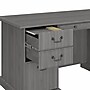 Bush Furniture Saratoga 66"W Wood Executive Desk, Modern Gray (EX45866-03K)~#|#~sp163411649_sc7