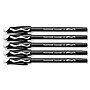 Paper Mate Eraser Mate Erasable Ballpoint Pen, Medium Point, Black Ink, 5/Pack (3163558PP)~#|#~sp163415496_sc7