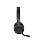 jabra Evolve2 75 MS Wireless Noise Canceling Bluetooth Mobile On Ear Headset, MS Certified, Black (27599-999-889)~#|#~sp163569490_sc7