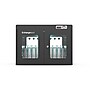 ChargeTech UV Clean & Charge 2.0 Lockable 10-Unit Laptop Storage Cabinet, Black Steel (CT-300107SS)~#|#~sp163841269_sc7