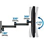 Mount-It! Full-Motion Single Monitor Wall Arm Mount, Up to 30", Black (MI-404)~#|#~sp163926467_sc7