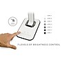 Mount-It! Turcom Dimmable LED Desk Lamp with USB Ports for Chargers (TS-7005)~#|#~sp163926800_sc7