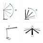 Mount-It! Turcom Dimmable LED Desk Lamp with USB Ports for Chargers (TS-7005)~#|#~sp163926805_sc7
